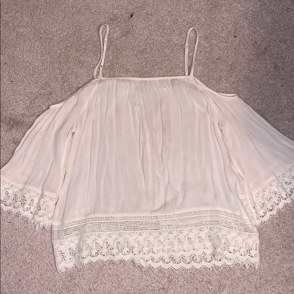 American Eagle off the shoulder long sleeve top - Picture 3 of 4